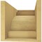 Ekena Millwork 9"W x 18"D x 9"H Wide Mediterranean Rough Cedar Woodgrain TimberThane Corbel, Primed Tan CORUR09X18X09MEDRCPR - alternate 6